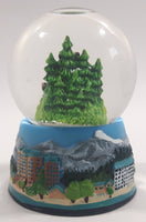 Harrison Hot Springs Resort & Spa Bear in Hot Tub 2 1/2" Miniature Snow Globe