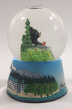 Harrison Hot Springs Resort & Spa Bear in Hot Tub 2 1/2" Miniature Snow Globe