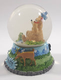 Santa Fe, New Mexico Bear Fish Deer Butterfly Mountain Themed 3 1/2" Snow Globe