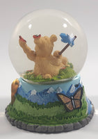 Santa Fe, New Mexico Bear Fish Deer Butterfly Mountain Themed 3 1/2" Snow Globe