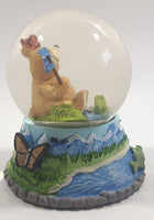 Santa Fe, New Mexico Bear Fish Deer Butterfly Mountain Themed 3 1/2" Snow Globe