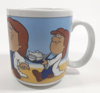 Tetley Tea Gaffer Sydney and Clarence by Fireplace Ceramic Coffee Mug Cup