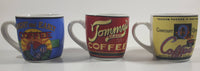 Tommy's Brand Balanced Blend Bright and Early Constant Quality Ceramic Coffee Mug Cup Set of 3