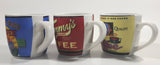 Tommy's Brand Balanced Blend Bright and Early Constant Quality Ceramic Coffee Mug Cup Set of 3