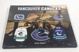 Vancouver Canucks NHL Ice Hockey Team Jersey History 9 3/4" x 11 3/4" Wood Wall Plaque