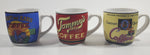 Tommy's Brand Balanced Blend Bright and Early Constant Quality Ceramic Coffee Mug Cup Set of 3