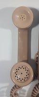 Vintage GTE Automatic Electric Sand Beige Button Push Wall Mount Telephone Tested Working Partially