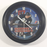 NHLPA Sydney Crosby #87 Pittsburgh Penguins NHL Ice Hockey Player Battery Operated 8" Round Wall Clock