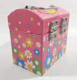 2001 Warner Bros. Looney Tunes Tweety Bird with Flowers Pink Jewelry Box