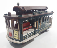 San Francisco Municipal Ry. Powell & Hyde Sts. Wood Street Cable Car Trolley Music Box - Music Box Missing