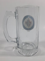 Winnipeg Jets NHL Ice Hockey Team 5 1/2" Tall Glass Beer Mug