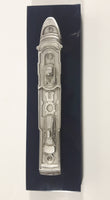 Rare Ocean Princess 2000 Inaugural Heavy Metal Detailed Cruise Ship Model on Dark Blue Base