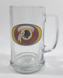 Washington Redskins NFL Football Team 5 1/4" Tall Glass Beer Mug Cup