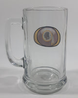 Washington Redskins NFL Football Team 5 1/4" Tall Glass Beer Mug Cup