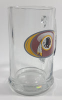 Washington Redskins NFL Football Team 5 1/4" Tall Glass Beer Mug Cup