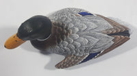 Vintage 1970s Heritage Decoys Mallard Duck with Wing Lifted Miniature Decorative Ornament J.B. Garton