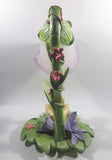 2004 Hampton Bay Disney Tinkerbell Flowers and Vine Lamp with Purple and White Bell Tulip Shade - No Wings