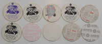 1990s Z Comic Cap and Other Mixed Pogs / Caps Lot of 10
