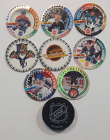 1994 NHL Ice Hockey Pogs / Caps Lot of 8 + 2006 Black NHL Slammer