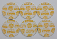 1990s Matt Groening's The Simpsons Cartoon Characters Pogs / Caps Lot of 6