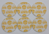 1990s Matt Groening's The Simpsons Cartoon Characters Pogs / Caps Lot of 6