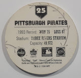 1994 Pittsburgh Pirates MLB Baseball Team #25 Pittsburgh Pirates Pog / Cap