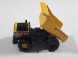 1998 Maisto Tonka Hasbro Mighty Dump Truck 768 Yellow 1/64 Scale Die Cast Toy Car Construction Vehicle