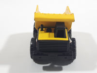 1998 Maisto Tonka Hasbro Mighty Dump Truck 768 Yellow 1/64 Scale Die Cast Toy Car Construction Vehicle