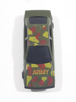 Unknown Brand Army Dark Green Brown Camouflage Die Cast Toy Car Vehicle
