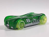 2019 Hot Wheels Super Rigs Wingstorm Semi Truck Car Hauler Translucent Green Die Cast Toy Car Vehicle