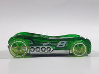 2019 Hot Wheels Super Rigs Wingstorm Semi Truck Car Hauler Translucent Green Die Cast Toy Car Vehicle