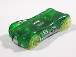 2019 Hot Wheels Super Rigs Wingstorm Semi Truck Car Hauler Translucent Green Die Cast Toy Car Vehicle