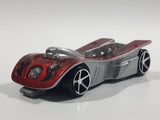2008 Hot Wheels Motoblade Dark Red Plastic Toy Car Vehicle McDonald's Happy Meal with Crash Sound - Dead Battery