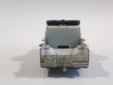 Vintage Majorette Dodge Simca White Safari Truck with Black stripes 1/80 Scale Die Cast Toy Car Vehicle