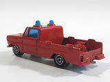 Vintage Majorette Dodge Simca Red Tow Truck 1/80 Scale Die Cast Toy Car Vehicle