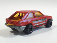 Majorette No. 212 Ford Escort XR3 Red 1/52 Scale Die Cast Toy Car Vehicle