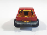 Majorette No. 212 Ford Escort XR3 Red 1/52 Scale Die Cast Toy Car Vehicle