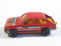 Majorette No. 212 Ford Escort XR3 Red 1/52 Scale Die Cast Toy Car Vehicle