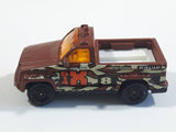 2005 Matchbox Military Troop Carrier Truck Matte Brown Die Cast Toy Car Vehicle