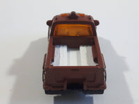 2005 Matchbox Military Troop Carrier Truck Matte Brown Die Cast Toy Car Vehicle