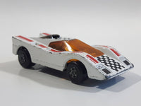 Vintage 1975 Lesney Matchbox Superfast No. 7 Hairy Hustler White Die Cast Toy Car Vehicle