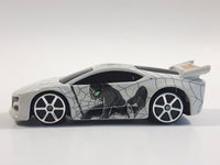 2011 Maisto Marvel Spider Sense Spider-Man Street Speeder White Die Cast Toy Car Vehicle