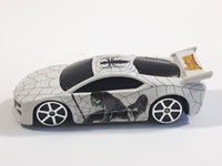 2011 Maisto Marvel Spider Sense Spider-Man Street Speeder White Die Cast Toy Car Vehicle