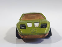 Vintage 1971 Lesney Matchbox SpeedKings No. K-30 Mercedes C111 Green Die Cast Toy Car Vehicle with Flip Up Headlights and Opening Hood