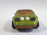 Vintage 1971 Lesney Matchbox SpeedKings No. K-30 Mercedes C111 Green Die Cast Toy Car Vehicle with Flip Up Headlights and Opening Hood