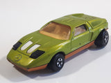 Vintage 1971 Lesney Matchbox SpeedKings No. K-30 Mercedes C111 Green Die Cast Toy Car Vehicle with Flip Up Headlights and Opening Hood