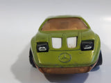 Vintage 1971 Lesney Matchbox SpeedKings No. K-30 Mercedes C111 Green Die Cast Toy Car Vehicle with Flip Up Headlights and Opening Hood