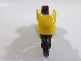 Vintage 1979 Tonka Motorcycle Sport Bike Cafe Racer Red, Black, Yellow Plastic Toy Made in Hong Kong