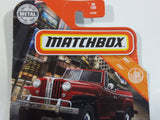 2021 Matchbox MBX City 1948 Willys Jeepster Die Cast Toy Car Vehicle - New In Package