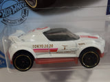 2020 Hot Wheels Olympic Games Tokyo 2020 Hi Beam White Die Cast Toy Car Vehicle - New in Package Sealed